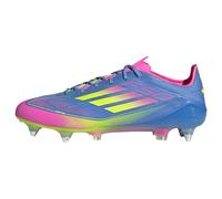 ADIDAS PERFORMANCE Chaussure de foot 'F50 Elite' bleu / jaune / rose clair, Taille 39-39,5