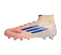 ADIDAS PERFORMANCE Chaussure de foot 'F50 Elite' bleu marine / orange fluo / orange pastel / blanc, Taille 38,5-39
