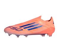 ADIDAS PERFORMANCE Chaussure de foot 'F50 Elite' bleu / orange / corail / blanc cassé, Taille 48,5-49