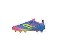 ADIDAS PERFORMANCE Chaussure de foot 'F50 Elite' bleu / pomme / rose, Taille 42,5-43