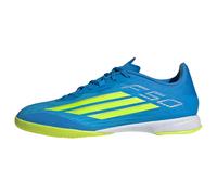 ADIDAS PERFORMANCE Chaussure de foot 'F50 League' bleu / jaune fluo / blanc, Taille 42