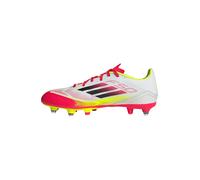 ADIDAS PERFORMANCE Chaussure de foot 'F50 League' jaune fluo / rose / noir / blanc, Taille 42