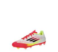 adidas Mixte F50 League Football Boots FG/MG Chaussures, Cloud White/Core Black/Solar Yellow, 42 2/3 EU