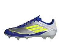 Chaussure F50 League Messi Terrain souple/Multi-surfaces Silver Metallic / Solar Yellow / Lucid Blue 47 1/3
