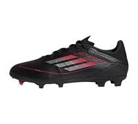 adidas Mixte F50 League Football Boots FG/MG, Core Black/Iron Metallic/Lucid Red, 42 EU