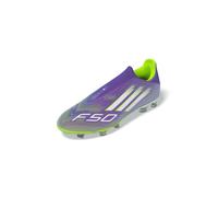 Adidas F50 League Laceless Fg/mg Football Boots Violet EU 44 2/3