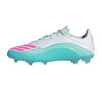 ADIDAS PERFORMANCE Chaussure de foot 'F50 Messi League' turquoise / vert fluo / rose néon / blanc, Taille 42