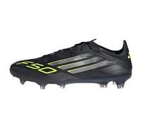 ADIDAS PERFORMANCE Chaussure de foot 'F50 Pro' jaune / gris argenté / noir, Taille 41-41,5