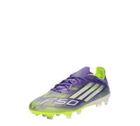 ADIDAS PERFORMANCE Chaussure de foot 'F50 Pro' vert clair / violet foncé / blanc cassé, Taille 40