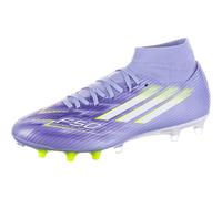 adidas Femme F50 SPARKFUSION League W Mid Firm Artificial Ground Football Boots Chaussures, Violet Tone/Lucid Lemon/Purple Rush, 36 2/3 EU