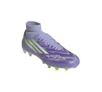 ADIDAS PERFORMANCE Chaussure de foot 'F50 Sparkfusion League' citron vert / lilas / blanc, Taille 41-41,5