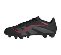 adidas Mixte Predator Club Firm Multi Ground Football Boots Chaussures, Core Black/Grey Four/Lucid Red, 43 1/3 EU