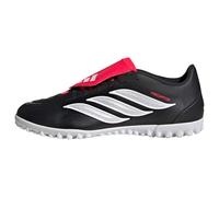 Chaussure de football languette rabattue Predator Club Turf Core Black / Cloud White / Lucid Red 43 1/3