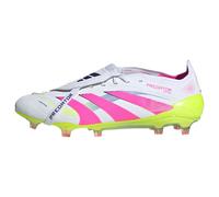 Chaussure languette rabattue Predator Elite Terrain souple Cloud White / Lucid Pink / Lucid Lemon 46