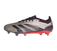 ADIDAS PERFORMANCE Chaussure de foot 'Predator Elite' gris argenté / orange fluo / noir, Taille 43-43,5
