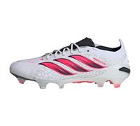 ADIDAS PERFORMANCE Chaussure de foot 'Predator Elite' gris clair / framboise / noir / blanc, Taille 45-45,5