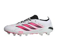 ADIDAS PERFORMANCE Chaussure de foot 'Predator Elite' gris / rose / noir / blanc, Taille 40