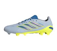 adidas Mixte Predator League Firm Ground Football Boots, Crystal Sky/Ray Blue/Team Solar Yellow 2, 48 EU