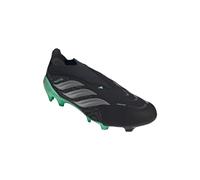 adidas Predator 26 Ligue sans lacets FG Noir/Blanc/Vert 44 2/3