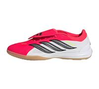 ADIDAS PERFORMANCE Chaussure de foot 'Predator Pro' gris argenté / rouge / noir / blanc cassé, Taille 40,5-41