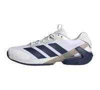 Chaussures Homme adidas adizero Ubersonic 5 White/Dk Blue - TOUTES SURFACES