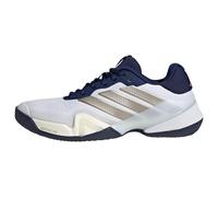 Chaussures Homme adidas Barricade 14 White/Dark Blue - TERRE BATTUE