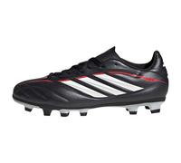 adidas Mixte Enfant Copa Pure IV Club Firm Ground/Multi Ground Football Boots Kids, Core Black/FTWR White/Lucid Red, 28 1/2 EU