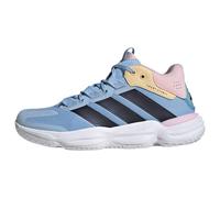 adidas Femme Courtstabil Indoor Shoes Chaussures de Sport, Cloud White/Bright Royal/Team Solar Orange, 38 2/3 EU