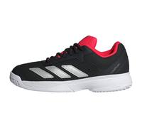adidas Mixte Enfant Courtflash Kids Tennis Shoes Chaussures, FTWR White/Silver met./Core Black, 6.5 UK Child