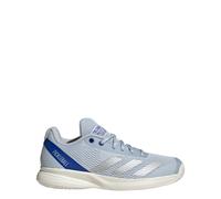 adidas Femme COURTFLASH Pickleball Shoes, Halo Blue/Silver met./Lucid Blue, 38 2/3 EU