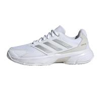 ADIDAS PERFORMANCE Chaussure de sport 'CourtJam Control 3' gris clair / argent / blanc, Taille 41-41,5