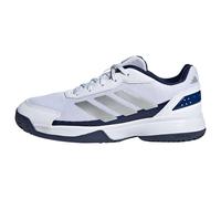 Adidas Chaussures de padel Crazyquick Enfants Blanc / Argent / Bleu foncé Taille 35,5
