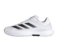 Adidas Chaussures de tennis homme Defiant Speed 2 Blanc/Noir/Gris Taille 46