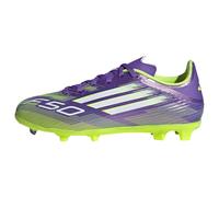 adidas F50 League Firm Multi Ground Football Boots Kids Chaussures, Purple Rush/Cloud White/Lucid Lemon, 31 EU