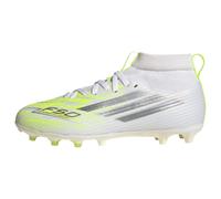 Adidas Chaussures de football F50 SPARKFUSION League FG/AG Enfant Mixte Blanc/Jaune 38