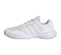 adidas Femme GAMECOURT 2 Tennis Shoes, FTWR White/FTWR White/FTWR White, 42 2/3 EU