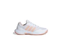 adidas Femme GAMECOURT 2 Tennis Shoes, FTWR White/Blush Pink/FTWR White, 40 2/3 EU
