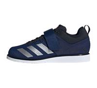 Adidas Chaussure d'haltérophilie Powerlift 5 Unisexe Bleu foncé / Argent métallisé / Rouge 49
