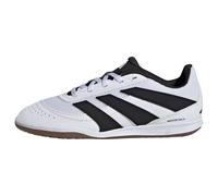 adidas Mixte Enfant Predator Club Indoor Sala Football Boots Kids Chaussures, Cloud White/Core Black/Lucid Lemon, 34 EU