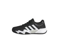 adidas Homme Solematch Control 2 Clay Tennis Shoes Chaussures, Core Black/Zero Metalic/Cloud White, 39 1/3 EU