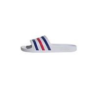 ADIDAS PERFORMANCE Claquettes / Tongs 'ADILETTE AQUA' bleu foncé / rouge / blanc, Taille 43-43,5