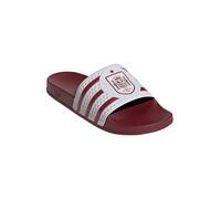 ADIDAS PERFORMANCE Claquettes / Tongs 'Trefoil' bourgogne / blanc, Taille 40,5-41
