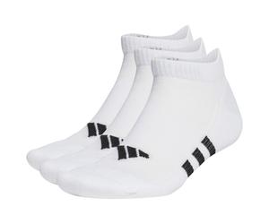 adidas - Performance Cushioned Low 3-Pack - Chaussettes multifonctions - EU 46-48 - white / white / white