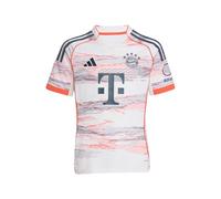 Adidas Fc Bayern 25/26 Away Junior Short Sleeve T-shirt Blanc 13-14 Years Garçons,Filles