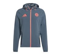 adidas Performance FC Bayern München Tech Travel Veste Gris Taille S Homme