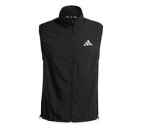 ADIDAS PERFORMANCE Gilet de sport 'Adi365 Running Essentials' gris argenté / noir, Taille XS