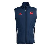 ADIDAS PERFORMANCE Gilet de sport 'France' bleu foncé / rouge / blanc, Taille S