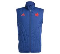 ADIDAS PERFORMANCE Gilet de sport 'France Winterized' saphir / orange fluo, Taille XL