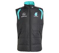 adidas Herren MERCEDES - AMG PETRONAS FORMULA 1 TEAM MECHANICS VEST, black/grey two, M