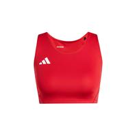 Adidas Adizero Essentials Crop Sports Top Rouge XL Femme